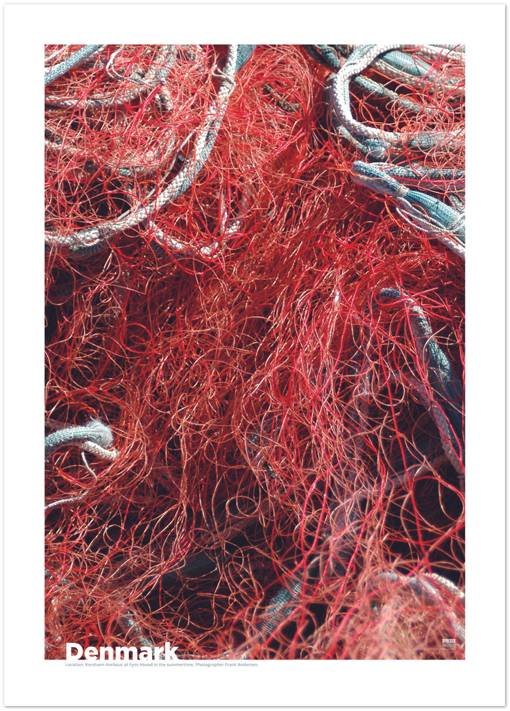 "Fishing net: RED" - DepressedMedia